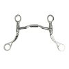Myler MBT Shank with Sweet Iron Low Port Comfort Snaffle
